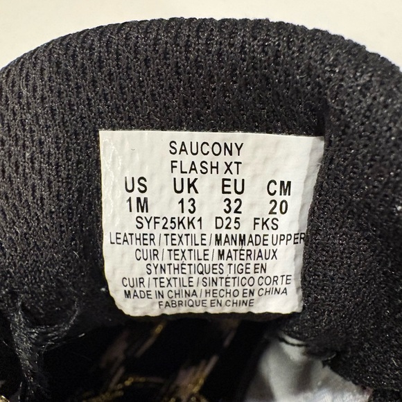 (New) Saucony Flash XT Little Girls Sneakers – Size 1 – Pink/Silver/Gold - Picture 6 of 6